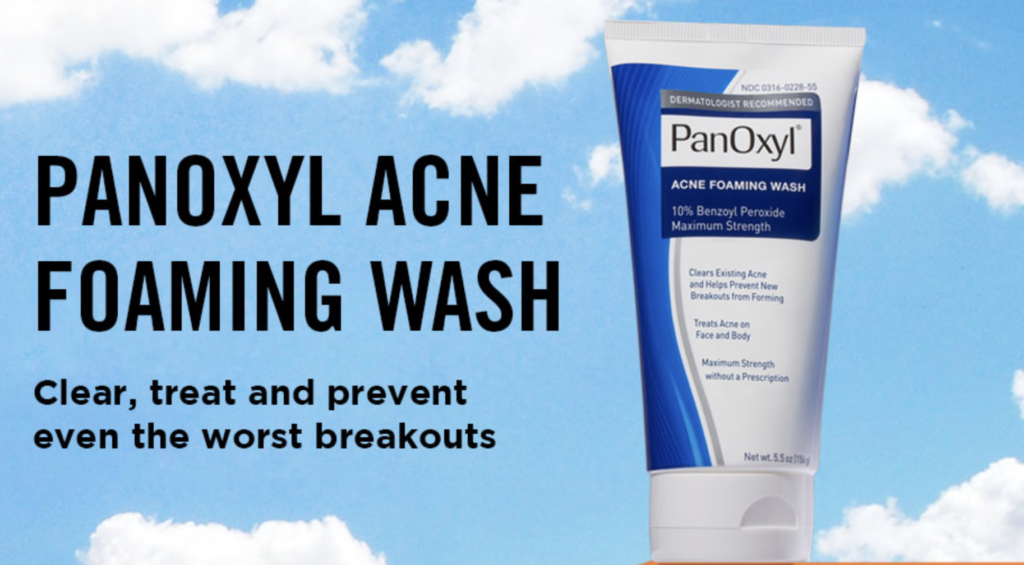 panoxyl body wash for acne results 